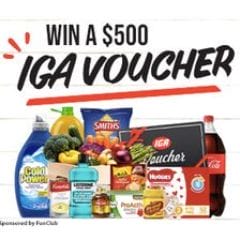 Win a $500 IGA Voucher