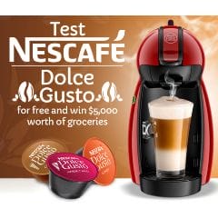 Test & Keep a Nescafe Dolce Gusto