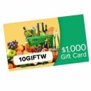 Win a $1000 Grocery Gift Card