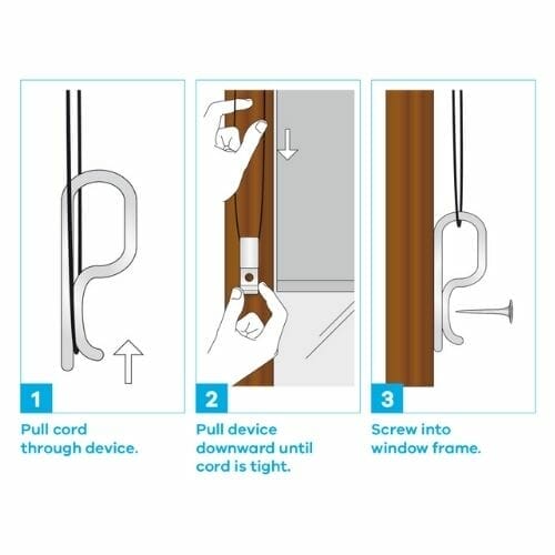 Free BlindsCurtains Cord Safety Kit