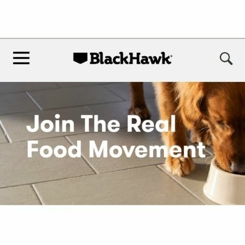 Free Pet Food Sample from Black Hawk