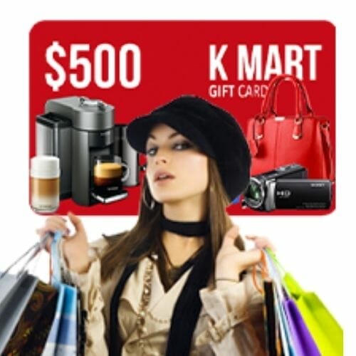 Win a Kmart Gift Card Worth $500