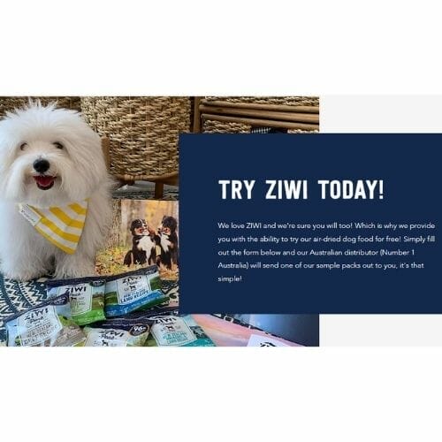 Free Sample Pack of Ziwi Pet Food