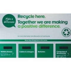 Free Technology and Stationery Recycling at Officeworks Stores