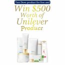 Free Dove Skincare & Win Unilever Products Worth $500