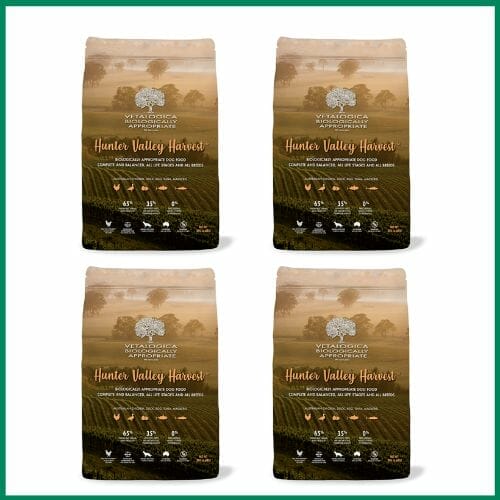 Free Vetalogica Hunter Valley Harvest Dog Food Samples