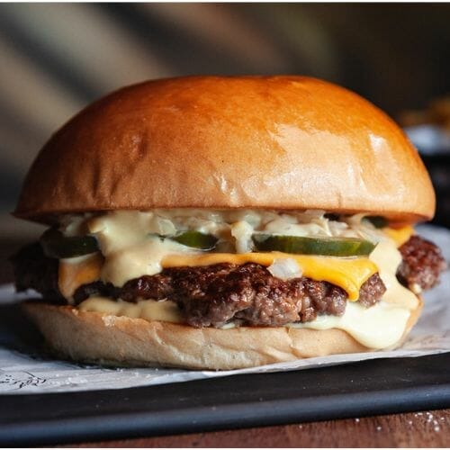 Free Burger Head Cheeseburger