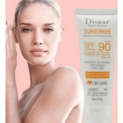 Free Disaar Sunscreen Sample