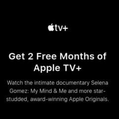 Free Apple TV+ Subscription for 2 Months
