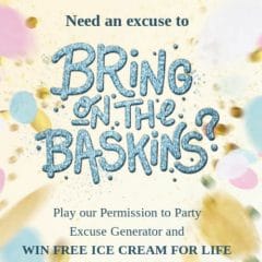 Free Scoop of Ice Cream & Win Free Ice Cream for Life