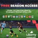 Free Liberty A-League Football Pass