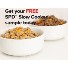 Free Sample of Slow Cooked Dog Food