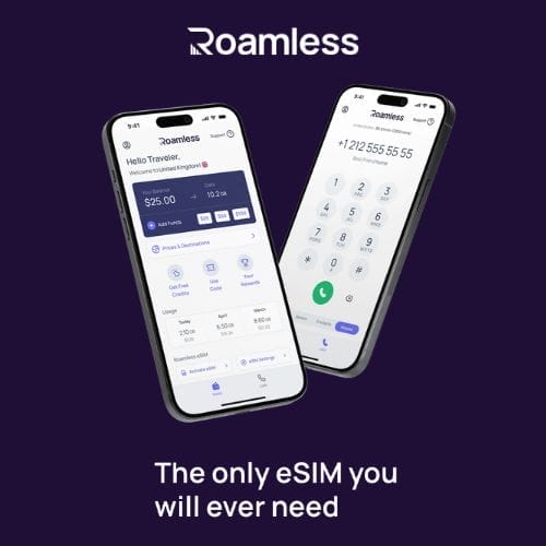 Free eSIM Credit with Roamless