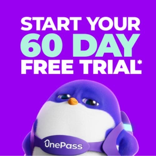 Free 60 Day Trial of OnePass