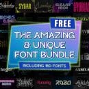 Free Pack of Fonts for Creative Projects