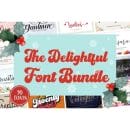 Free Pack of Fonts for Creative Projects Festive